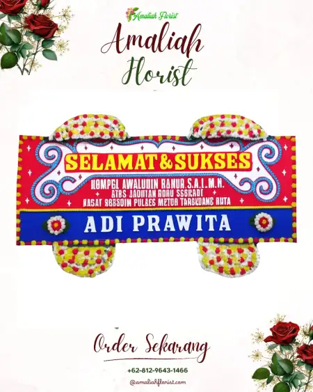Papan Bunga Ucapan Selamat Mlandingan Kulon